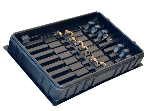 Automatisierbare Stapeltrays