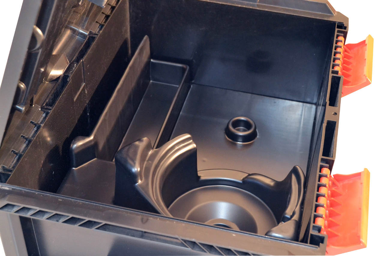Koffereinsatz aus Kunststoff