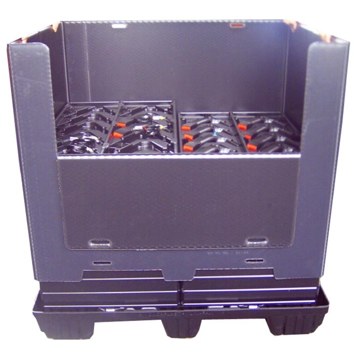 Komplettlösungen aus Kunststoff, Einlage in GLT