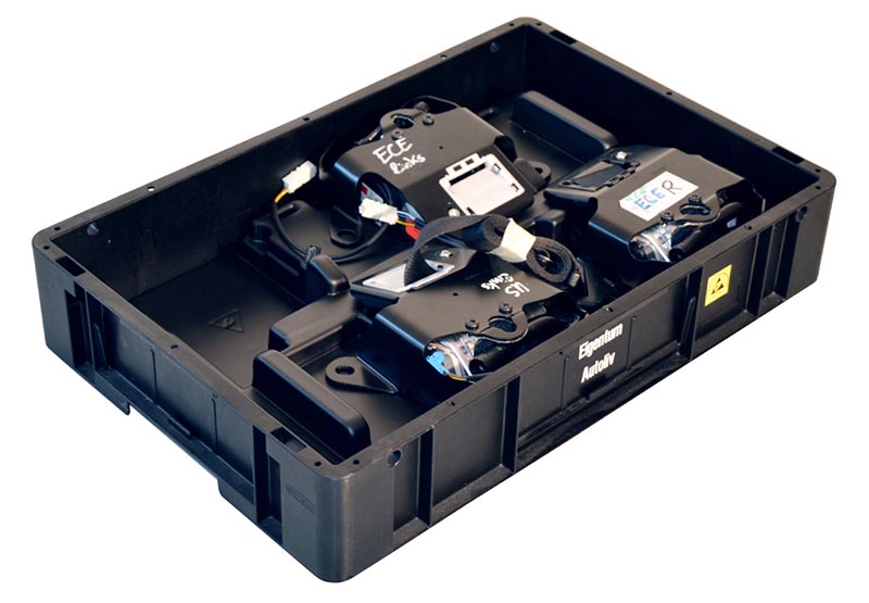 Komplettlösungen aus Kunststoff, Einlage in KLT